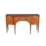 A George IV mahogany sideboard