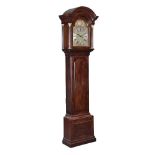 A mahogany longcase clock