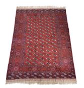 A Bokhara carpet