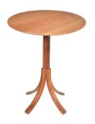 A walnut occasional table