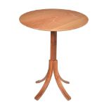 A walnut occasional table