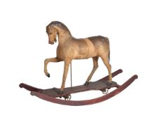 A child's rocking horse
