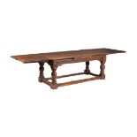 An oak refectory table in James I style