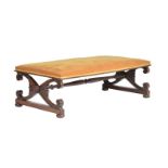 ϒ A Regency rosewood centre stool