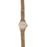 Omega, Lady's 9 carat gold bracelet watch