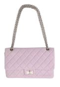 Chanel, Reissue, a pink leather quilted handbag