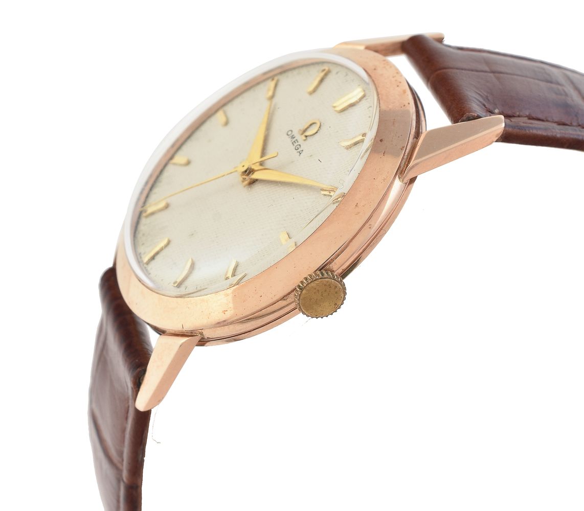 Omega, Gold coloured wrist watch - Image 2 of 4