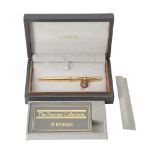 Parker, Premier, a gold coloured propelling pencil