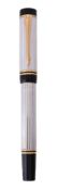 Parker, Duofold International, a silver plated fountain pen