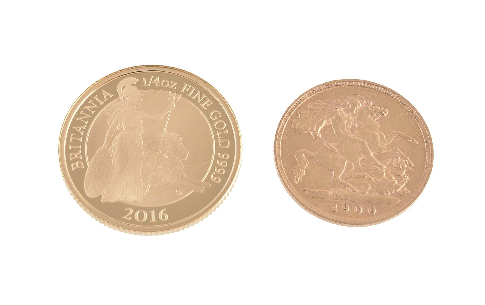 Elizabeth II, proof gold Britannia 25-Pounds 2016 - Image 2 of 3