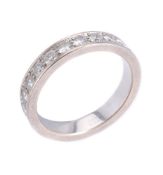 A diamond eternity ring by Chopard
