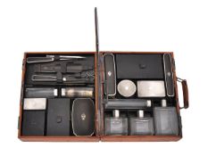 ϒ S. T. Dupont, a leather travel case