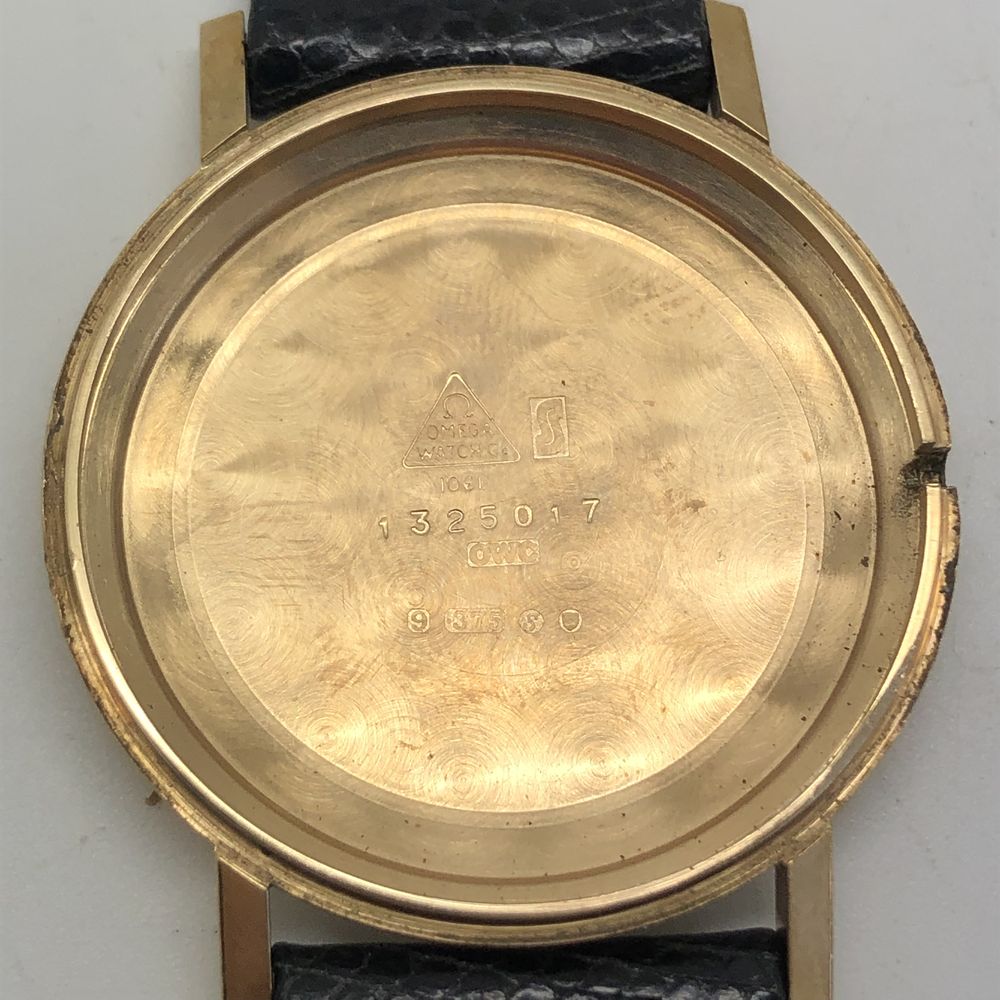 Omega, 9 carat gold wrist watch - Image 3 of 4