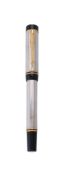 Parker, Duofold International, a silver plated fountain pen