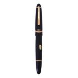 Montblanc, Meisterstuck 146, a black fountain pen