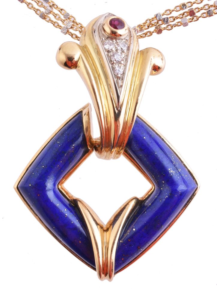 A lapis lazuli - Image 2 of 2