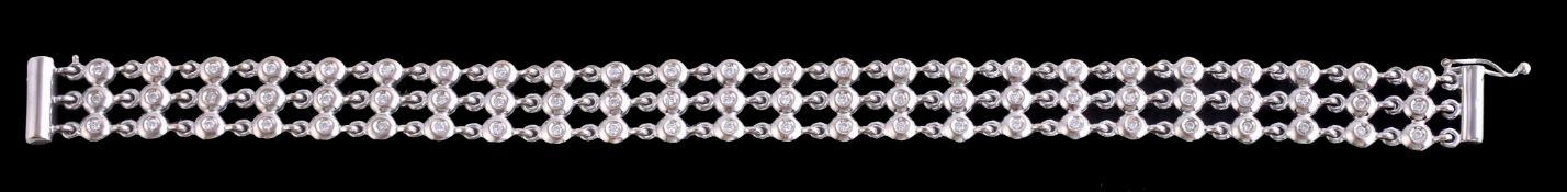 A diamond bracelet