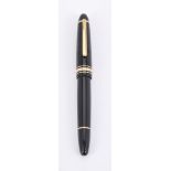 Montblanc, Meisterstuck, a black fountain pen