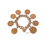 A multi coin bracelet