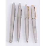 Parker, 75 Milleraies, a silver plated ball point pen