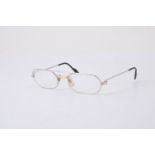 Cartier, Vendome, a pair of bi-colour framed glasses