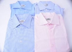 Hermes, four cotton shirts