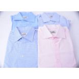 Hermes, four cotton shirts