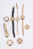 ϒ Buren, a lady's 18 carat gold wrist watch