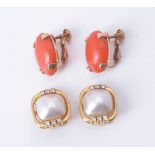 Two pairs of earrings