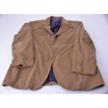 Asprey, a brown corduroy jacket