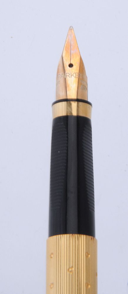 Parker, 75 Perle, a gold plated fountain pen and roller ball pen - Image 2 of 2