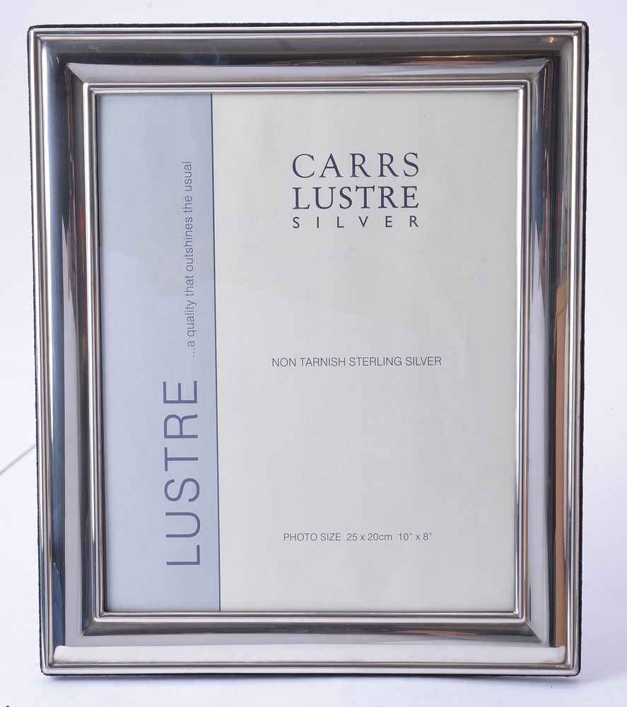 A silver mounted photo frame by Carr's of Sheffield Ltd.