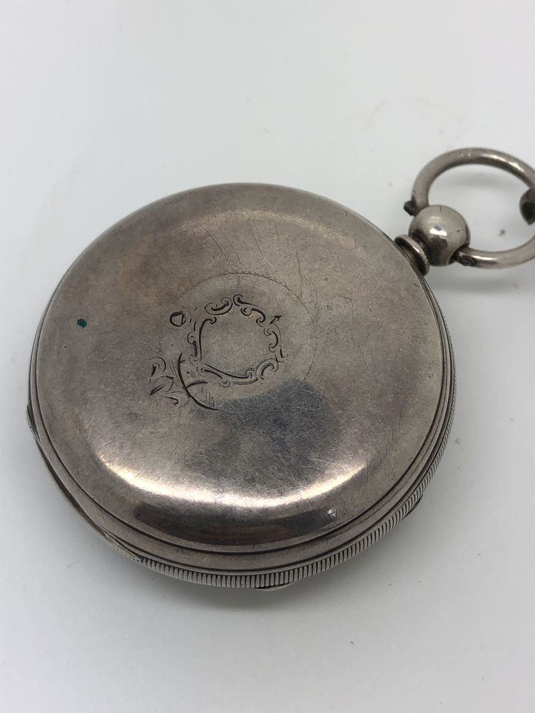 J. Brownbill, Liverpool,Silver open face pocket watch - Image 3 of 3