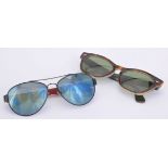 Ray Ban, ref. RB 4169 1073/14, a pair of faux tortoiseshell framed sunglasses