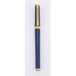 Montblanc, Noblesse Oblige, a blue roller ball pen