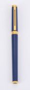 Montblanc, Noblesse Oblige, a blue roller ball pen