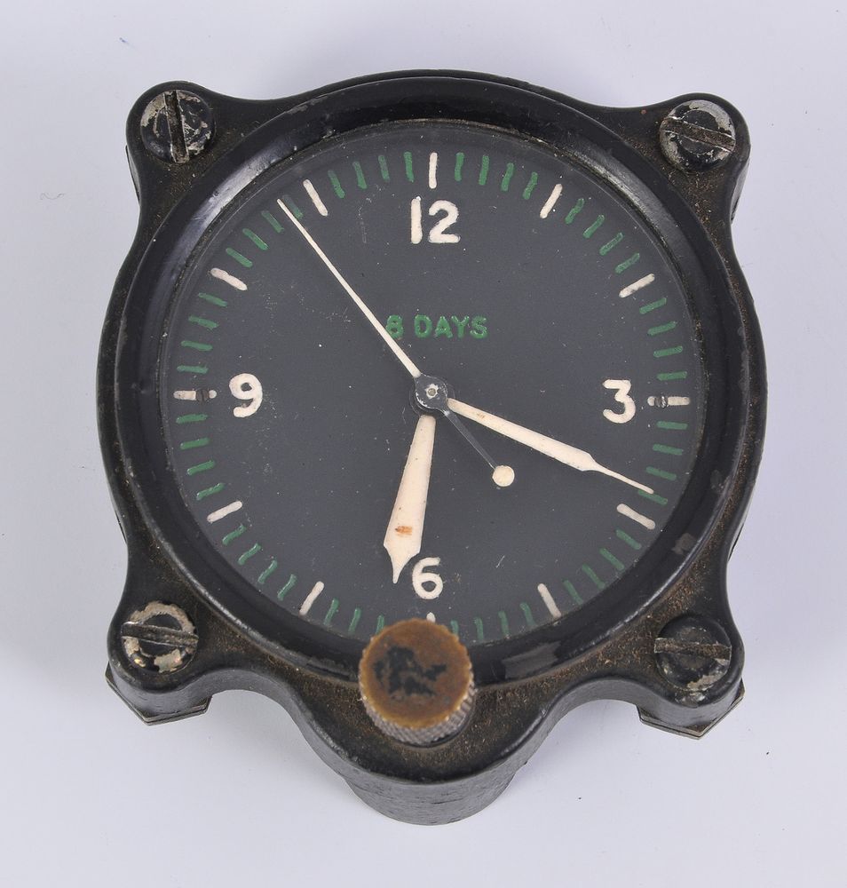 Unsigned, Ref. 6A/2197Military 8 days dash clock