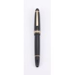 Montblanc, Meisterstuck, a black fountain pen