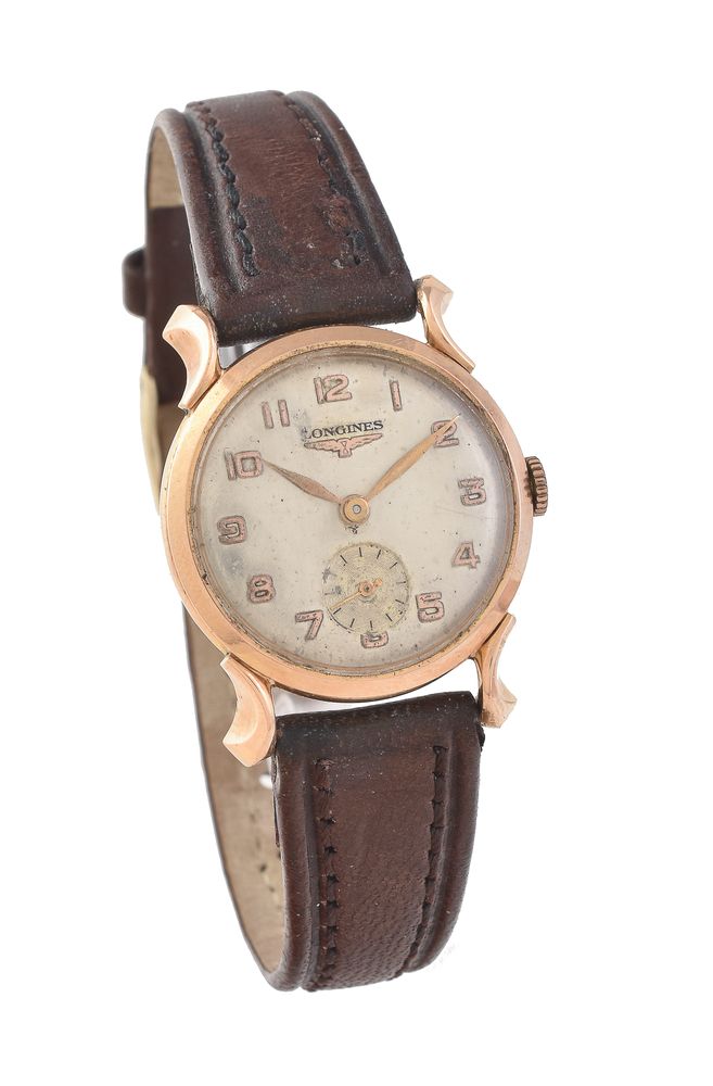 Longines, Lady's gold coloured wrist watch