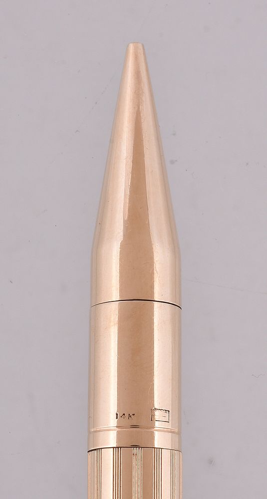 Cartier, a gold coloured combination fountain pen and propelling pencil - Image 2 of 2