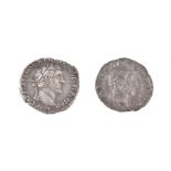 Rome, Antoninus Pius (AD 138 - 161), silver Denarii (2)
