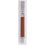 Graf Von Faber Castell, a wood effect roller ball pen