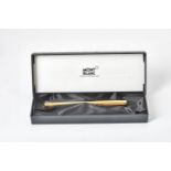 Montblanc, Noblesse, a gold plated fountain pen