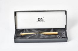 Montblanc, Noblesse, a gold plated fountain pen