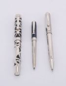 Sheaffer, Nostalgia, a silver olverlay fountain pen