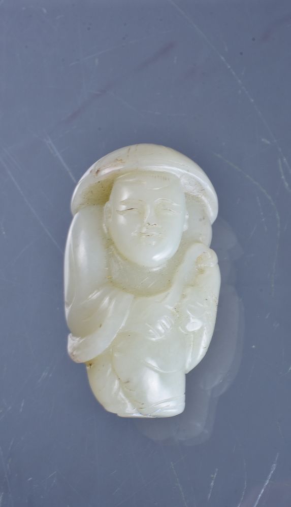 A group of Chinese jade carvings - Image 6 of 7