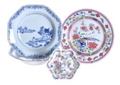 A group of Chinese export porcelain