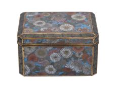 A Japanese Cloisonné Enamel Box