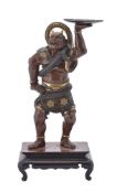 MIya-O Style: A Japanese Parcel Gilt Figure of an Oni