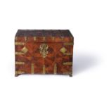 ϒ A William & Mary gilt metal mounted kingwood coffre fort or strong box, late 17th century
